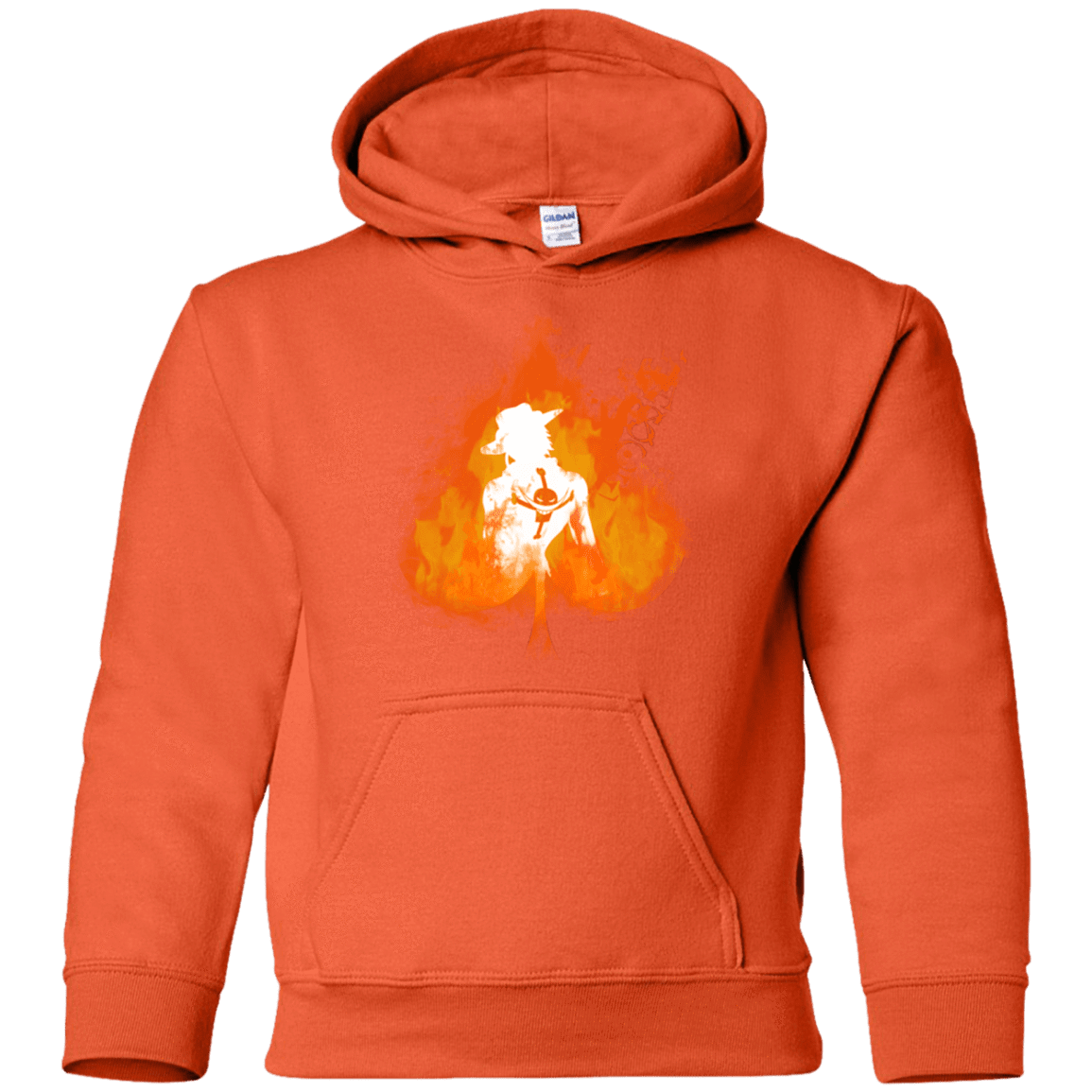 Sweatshirts Orange / YS Ace one piece Youth Hoodie