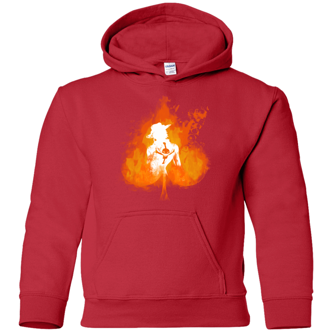 Sweatshirts Red / YS Ace one piece Youth Hoodie