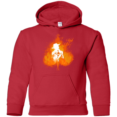 Sweatshirts Red / YS Ace one piece Youth Hoodie