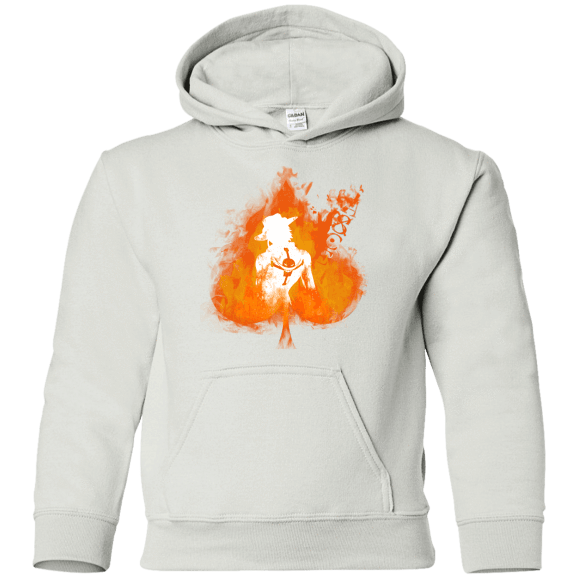 Sweatshirts White / YS Ace one piece Youth Hoodie