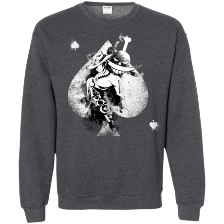 Sweatshirts Dark Heather / Small Ace W Crewneck Sweatshirt