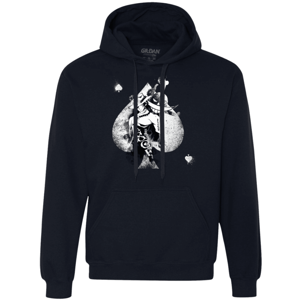 Sweatshirts Navy / Small Ace W Premium Fleece Hoodie