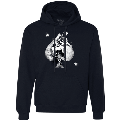 Sweatshirts Navy / Small Ace W Premium Fleece Hoodie