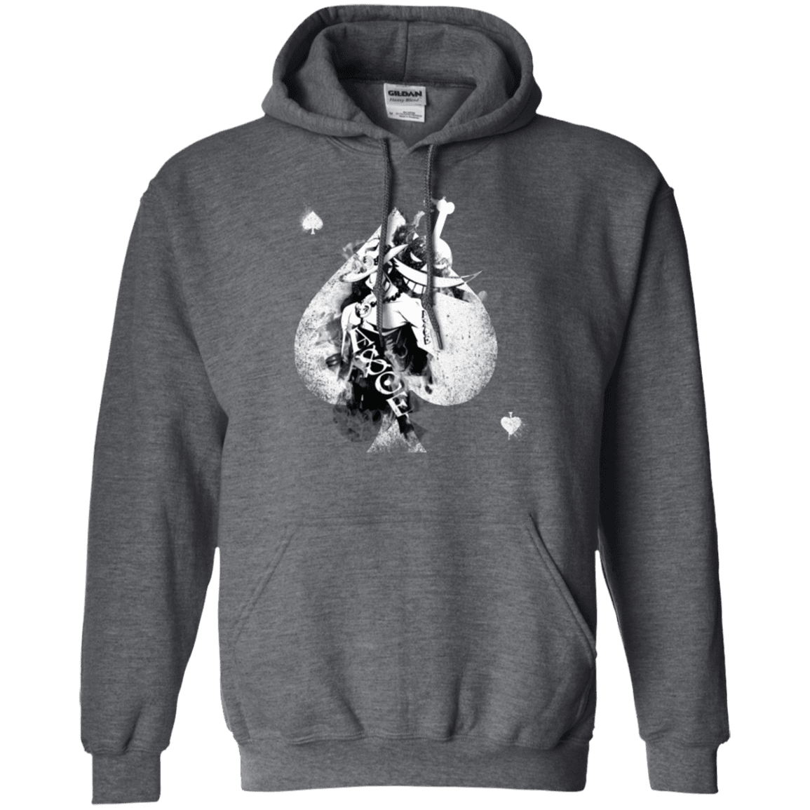 Sweatshirts Dark Heather / Small Ace W Pullover Hoodie