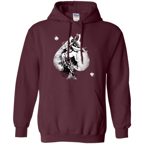 Sweatshirts Maroon / Small Ace W Pullover Hoodie