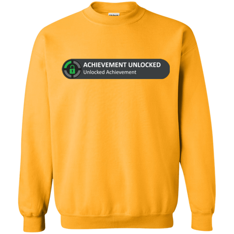 Sweatshirts Gold / Small Achievement Crewneck Sweatshirt