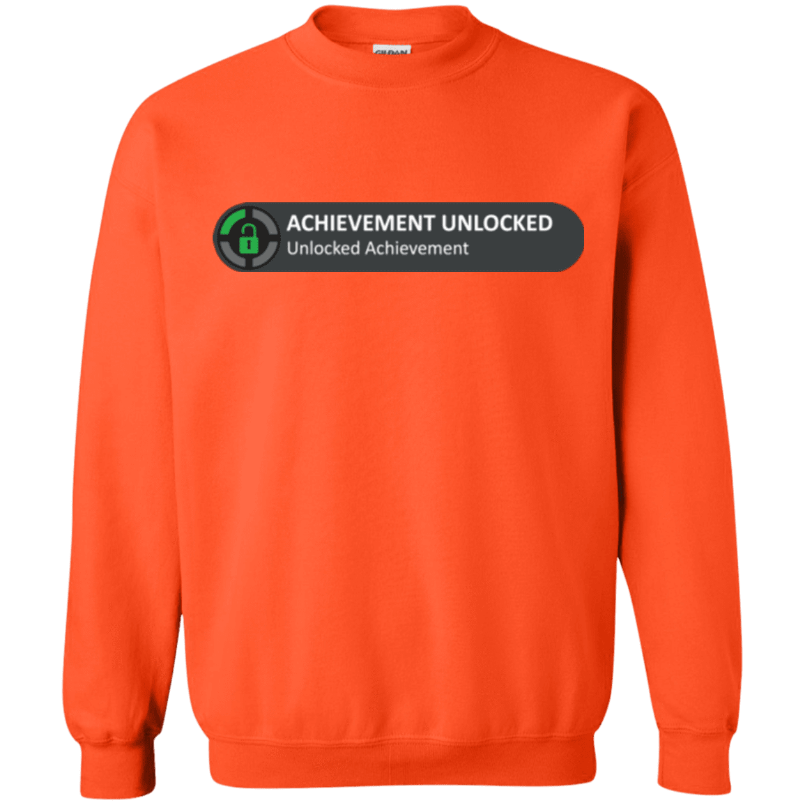 Sweatshirts Orange / Small Achievement Crewneck Sweatshirt