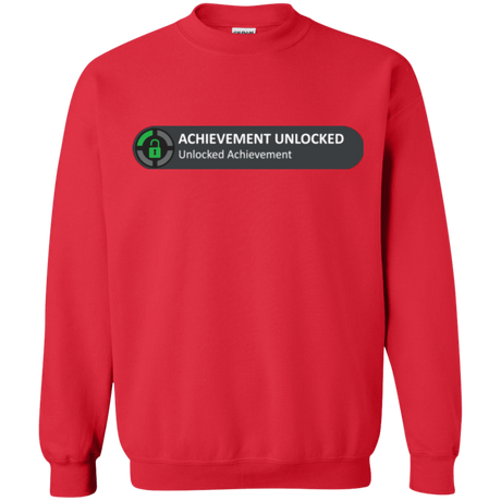 Sweatshirts Red / Small Achievement Crewneck Sweatshirt