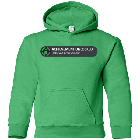 Sweatshirts Irish Green / YS Achievement Youth Hoodie