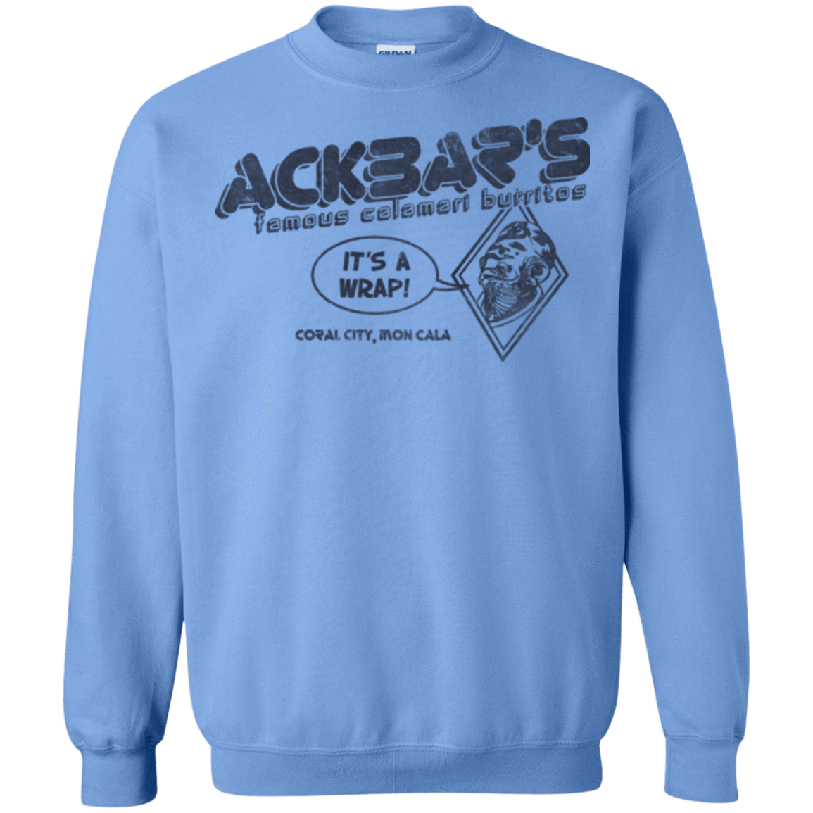 Sweatshirts Carolina Blue / Small Ackbar's Burritos Crewneck Sweatshirt