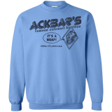 Sweatshirts Carolina Blue / Small Ackbar's Burritos Crewneck Sweatshirt