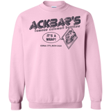 Sweatshirts Light Pink / Small Ackbar's Burritos Crewneck Sweatshirt