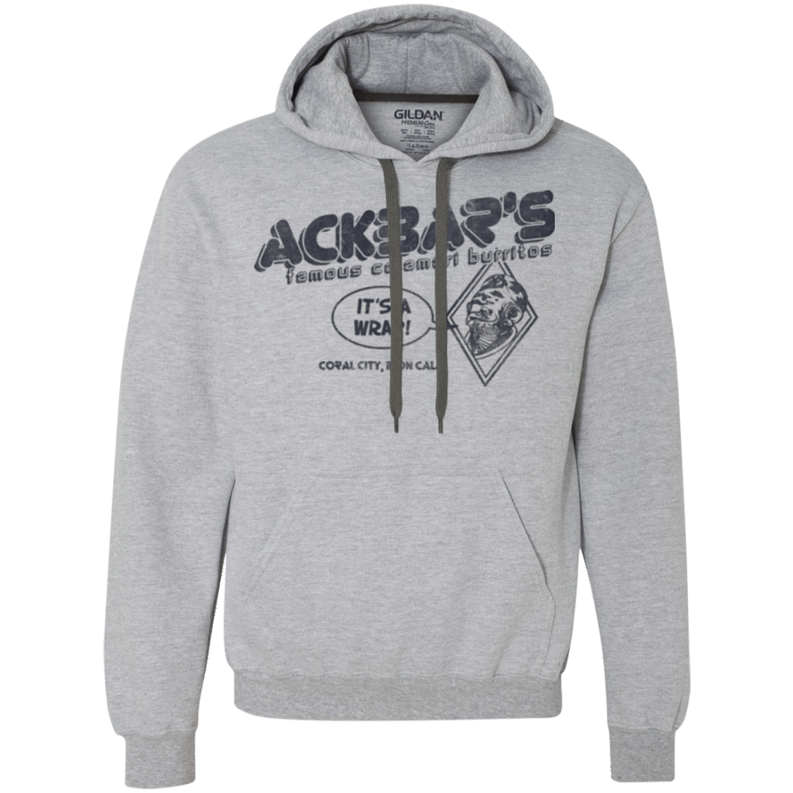 Sweatshirts Sport Grey / Small Ackbar's Burritos Premium Fleece Hoodie