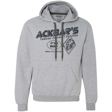 Sweatshirts Sport Grey / Small Ackbar's Burritos Premium Fleece Hoodie