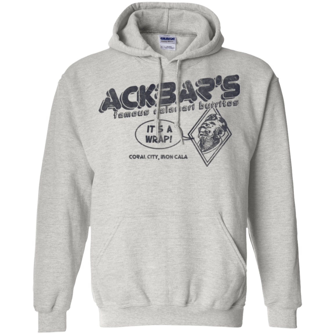 Sweatshirts Ash / Small Ackbar's Burritos Pullover Hoodie