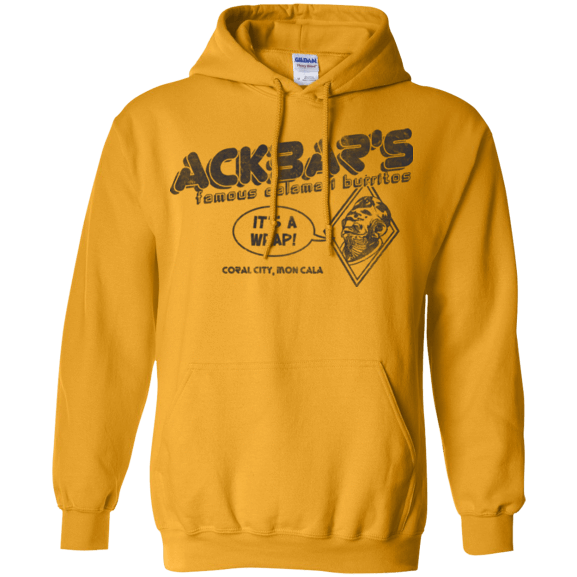 Sweatshirts Gold / Small Ackbar's Burritos Pullover Hoodie