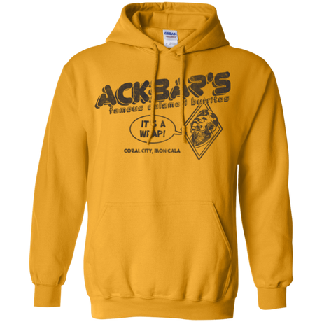 Sweatshirts Gold / Small Ackbar's Burritos Pullover Hoodie