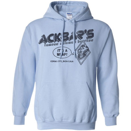 Sweatshirts Light Blue / Small Ackbar's Burritos Pullover Hoodie