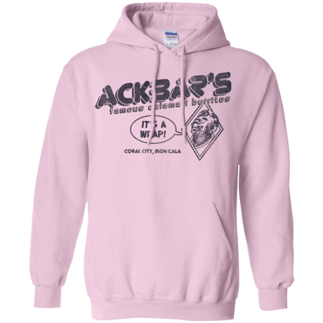 Sweatshirts Light Pink / Small Ackbar's Burritos Pullover Hoodie