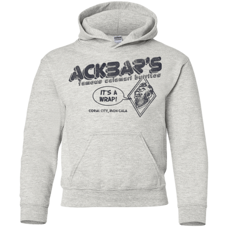 Sweatshirts Ash / YS Ackbar's Burritos Youth Hoodie