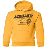 Sweatshirts Gold / YS Ackbar's Burritos Youth Hoodie