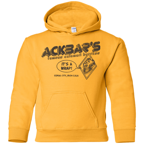 Sweatshirts Gold / YS Ackbar's Burritos Youth Hoodie