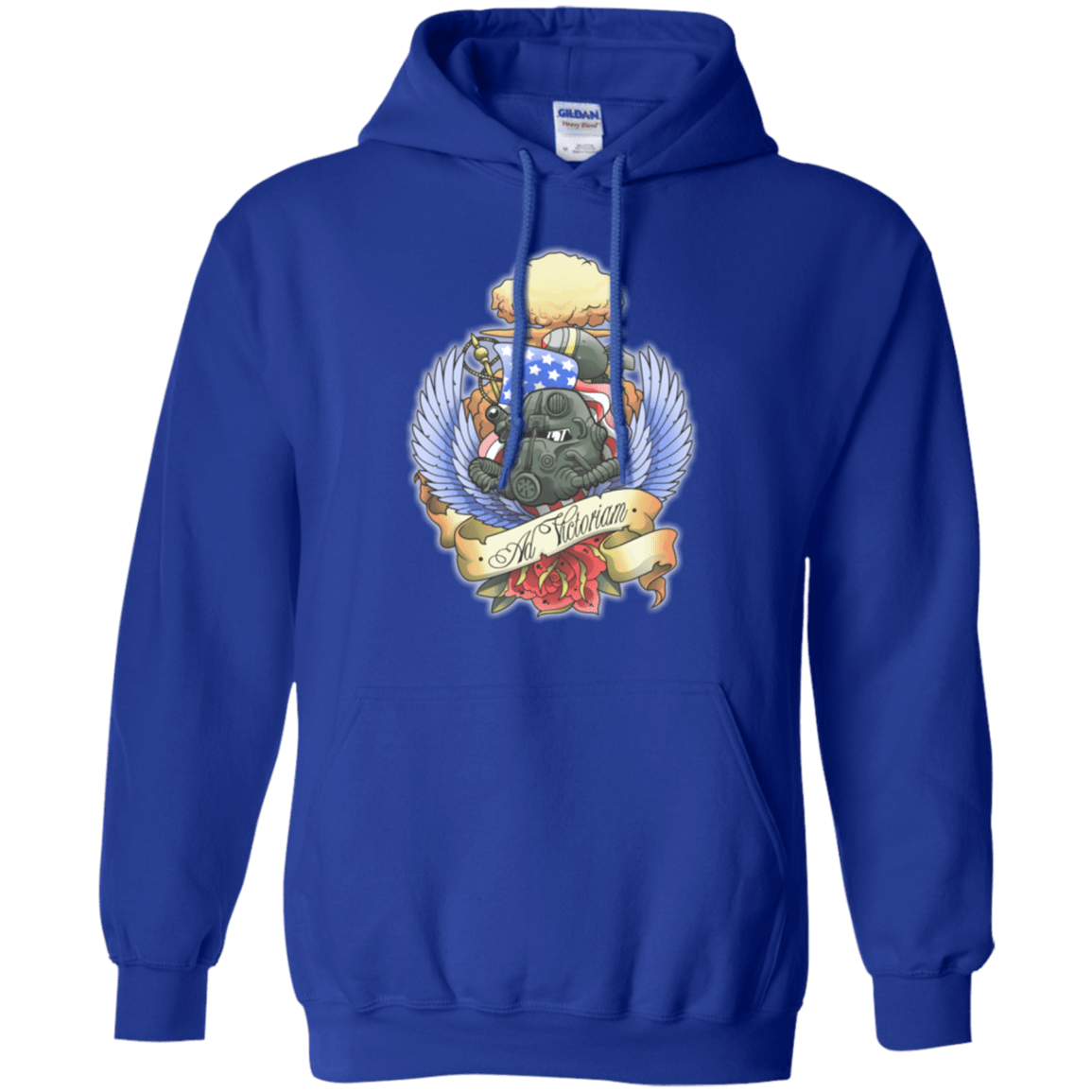 Sweatshirts Royal / Small Ad Victoriam Pullover Hoodie