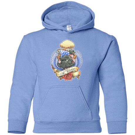 Sweatshirts Carolina Blue / YS Ad Victoriam Youth Hoodie