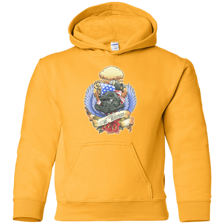 Sweatshirts Gold / YS Ad Victoriam Youth Hoodie