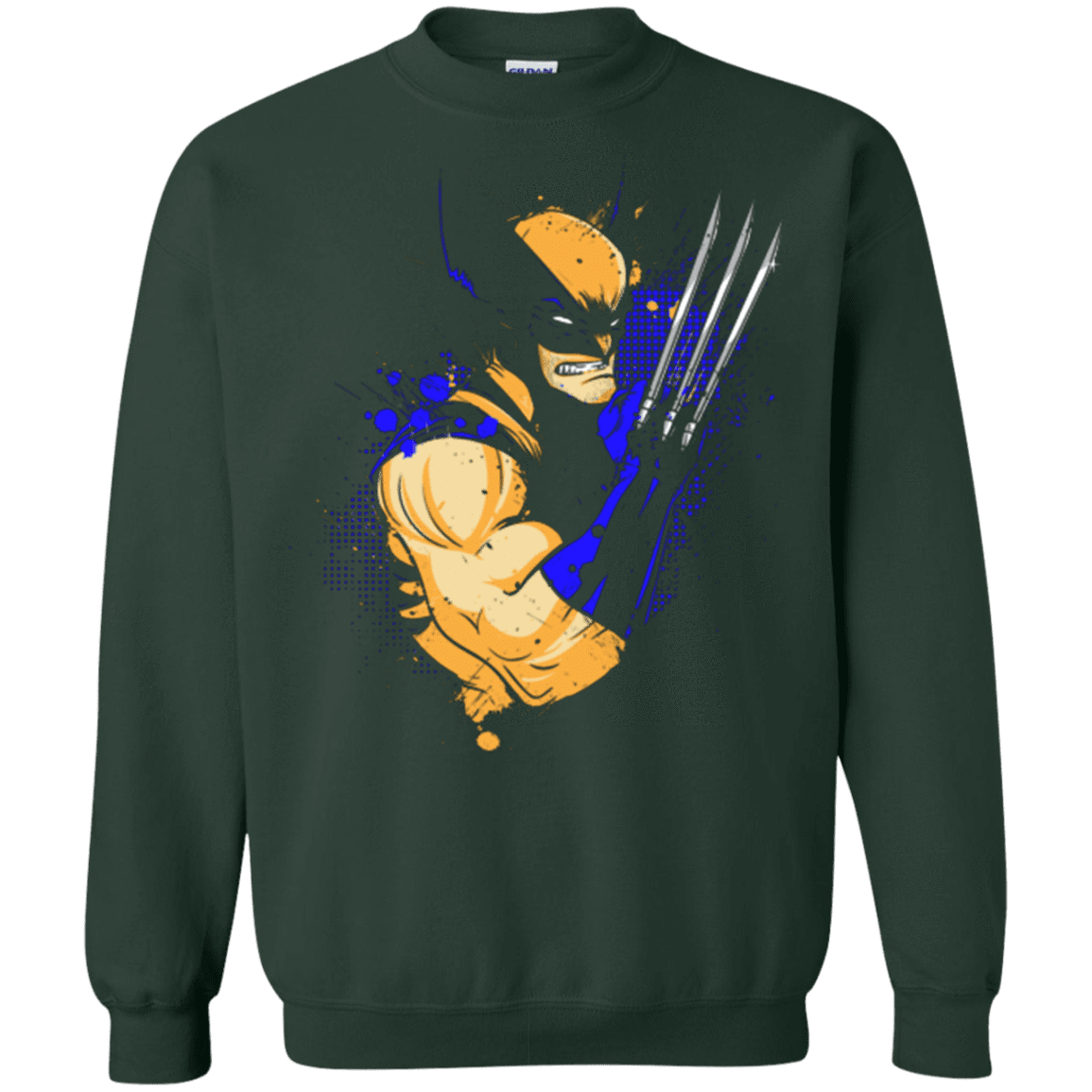 Sweatshirts Forest Green / Small Adamantium Crewneck Sweatshirt