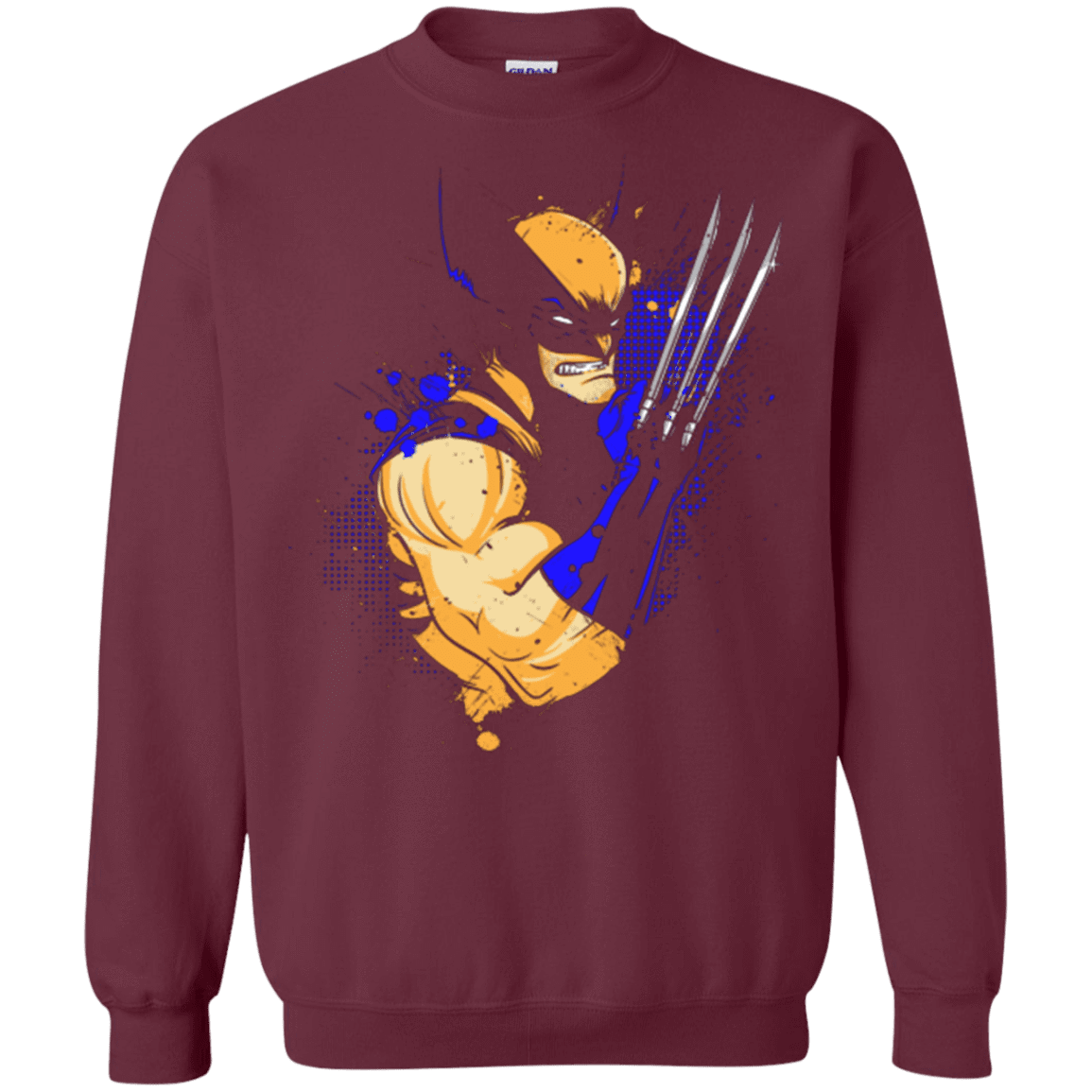 Sweatshirts Maroon / Small Adamantium Crewneck Sweatshirt