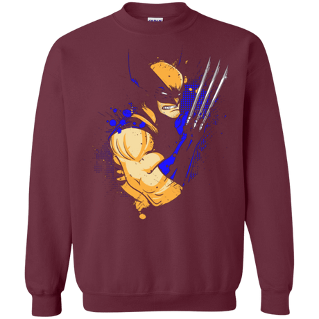 Sweatshirts Maroon / Small Adamantium Crewneck Sweatshirt