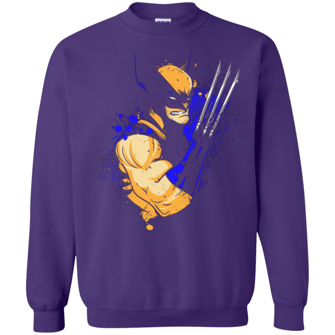 Sweatshirts Purple / Small Adamantium Crewneck Sweatshirt