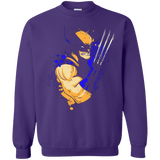 Sweatshirts Purple / Small Adamantium Crewneck Sweatshirt