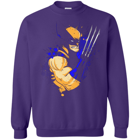 Sweatshirts Purple / Small Adamantium Crewneck Sweatshirt