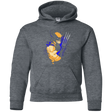 Sweatshirts Dark Heather / YS Adamantium Youth Hoodie