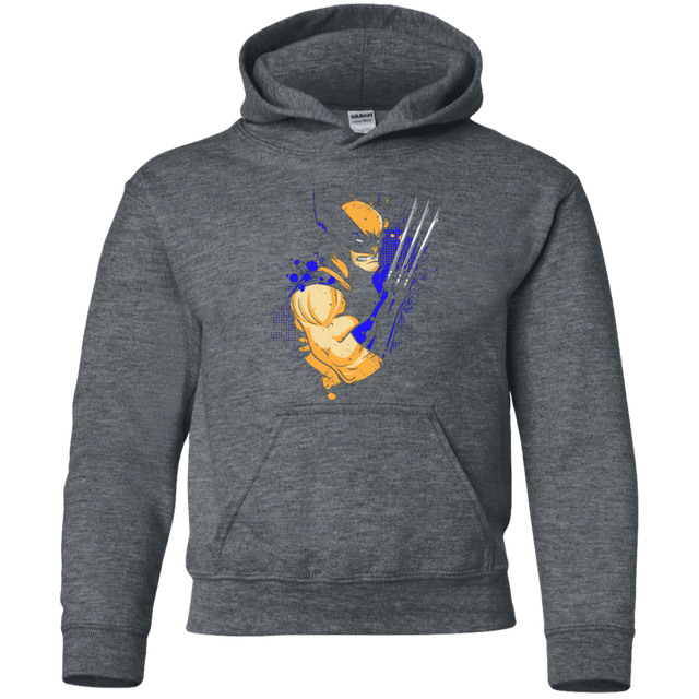 Sweatshirts Dark Heather / YS Adamantium Youth Hoodie