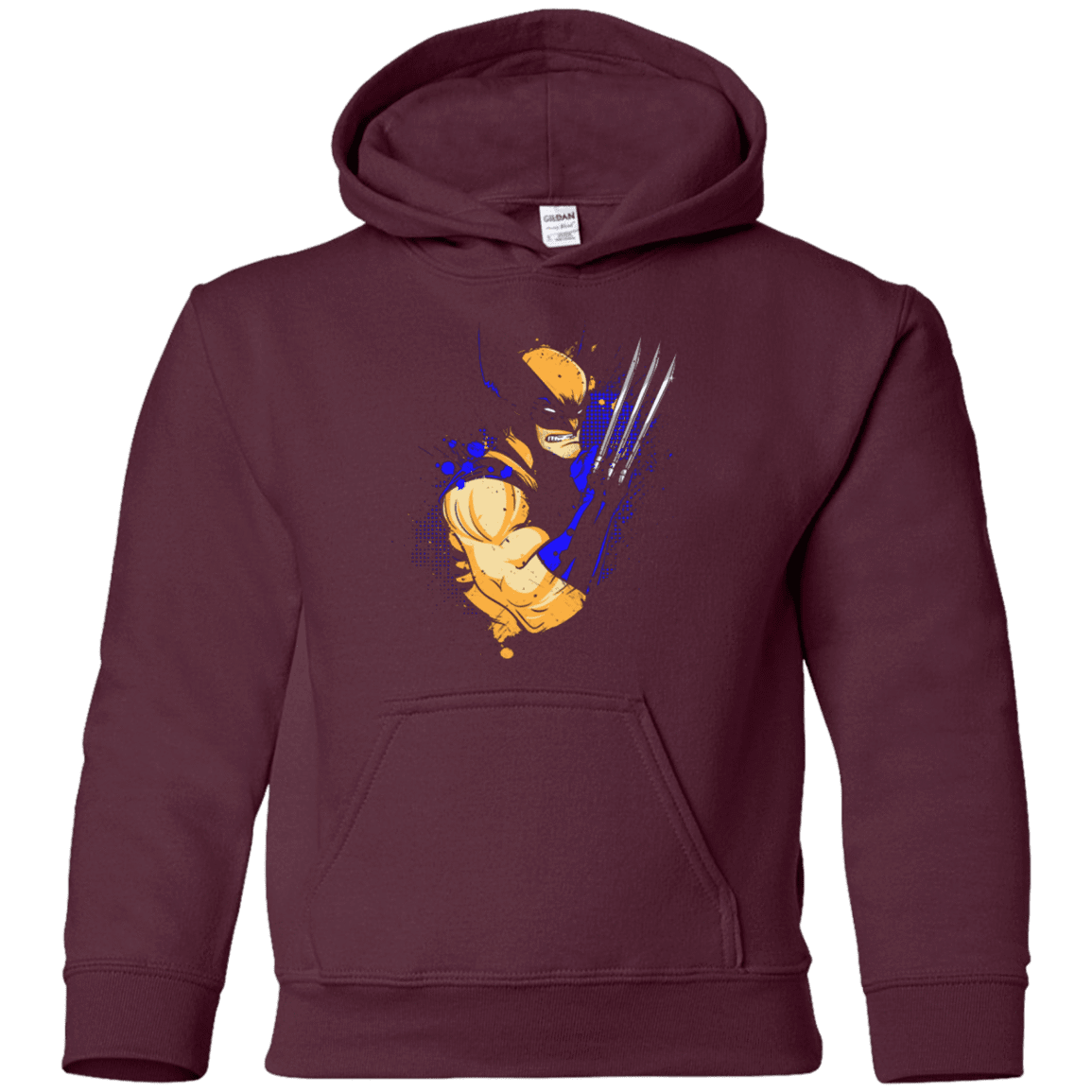 Sweatshirts Maroon / YS Adamantium Youth Hoodie