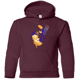 Sweatshirts Maroon / YS Adamantium Youth Hoodie