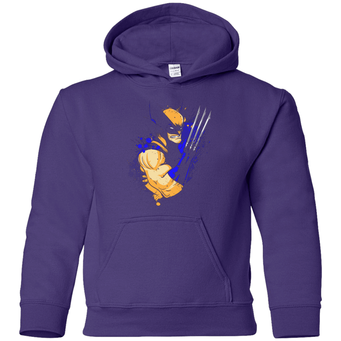 Sweatshirts Purple / YS Adamantium Youth Hoodie