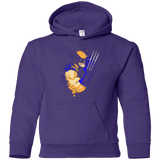 Sweatshirts Purple / YS Adamantium Youth Hoodie