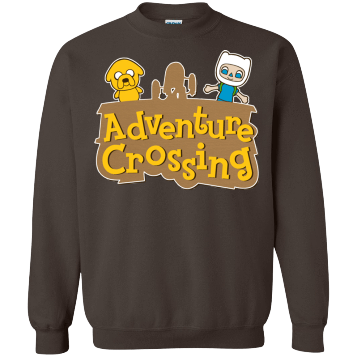 Sweatshirts Dark Chocolate / Small Adventure Crossing Crewneck Sweatshirt
