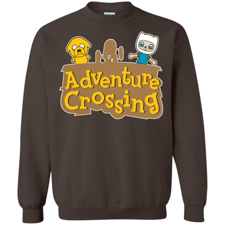 Sweatshirts Dark Chocolate / Small Adventure Crossing Crewneck Sweatshirt