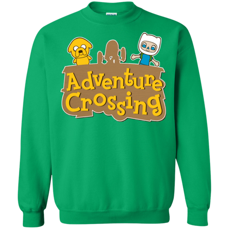 Sweatshirts Irish Green / Small Adventure Crossing Crewneck Sweatshirt