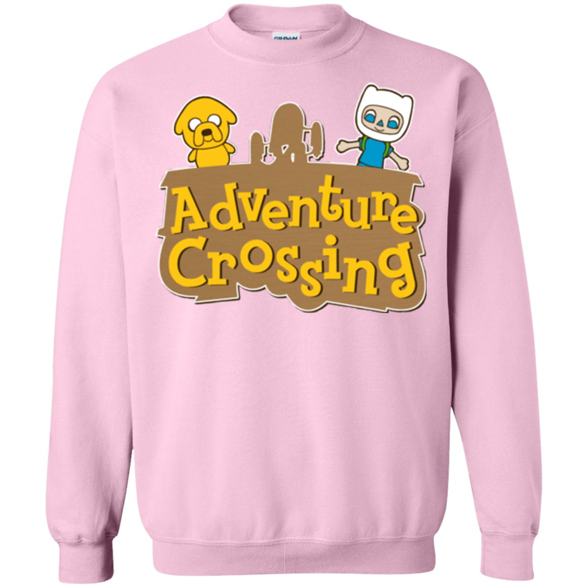 Sweatshirts Light Pink / Small Adventure Crossing Crewneck Sweatshirt