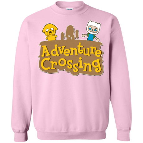 Sweatshirts Light Pink / Small Adventure Crossing Crewneck Sweatshirt