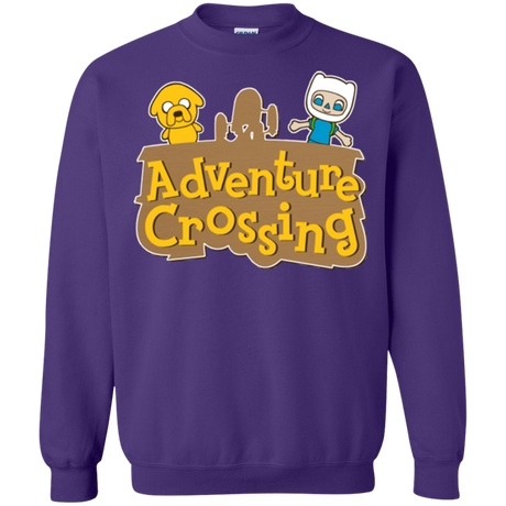 Sweatshirts Purple / Small Adventure Crossing Crewneck Sweatshirt