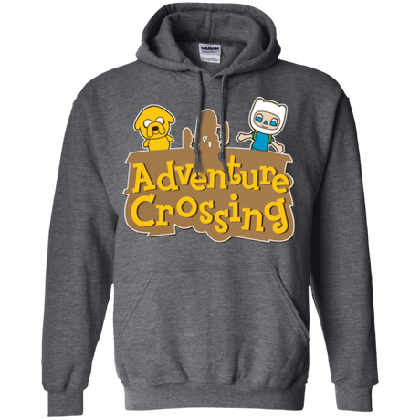 Sweatshirts Dark Heather / Small Adventure Crossing Pullover Hoodie