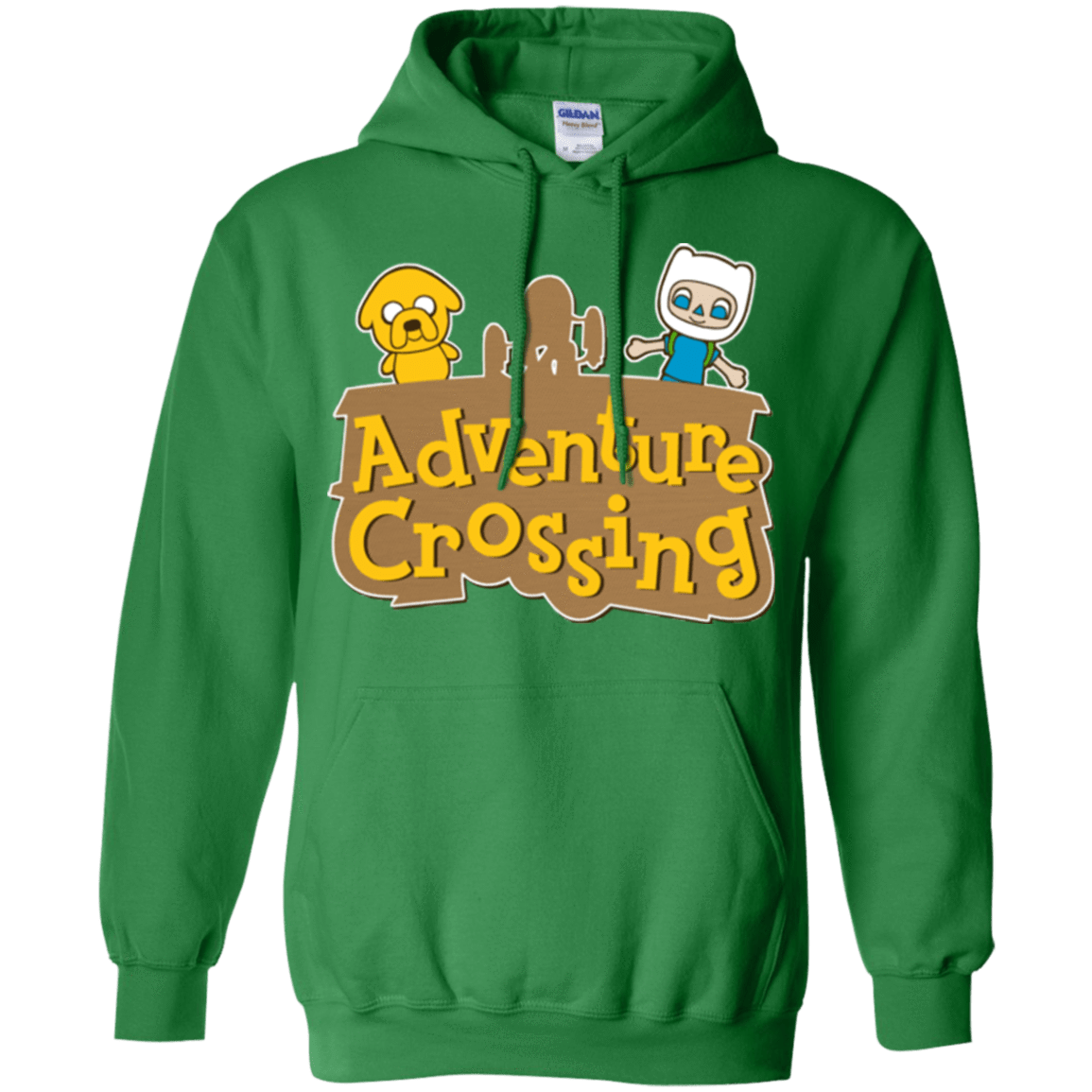 Sweatshirts Irish Green / Small Adventure Crossing Pullover Hoodie