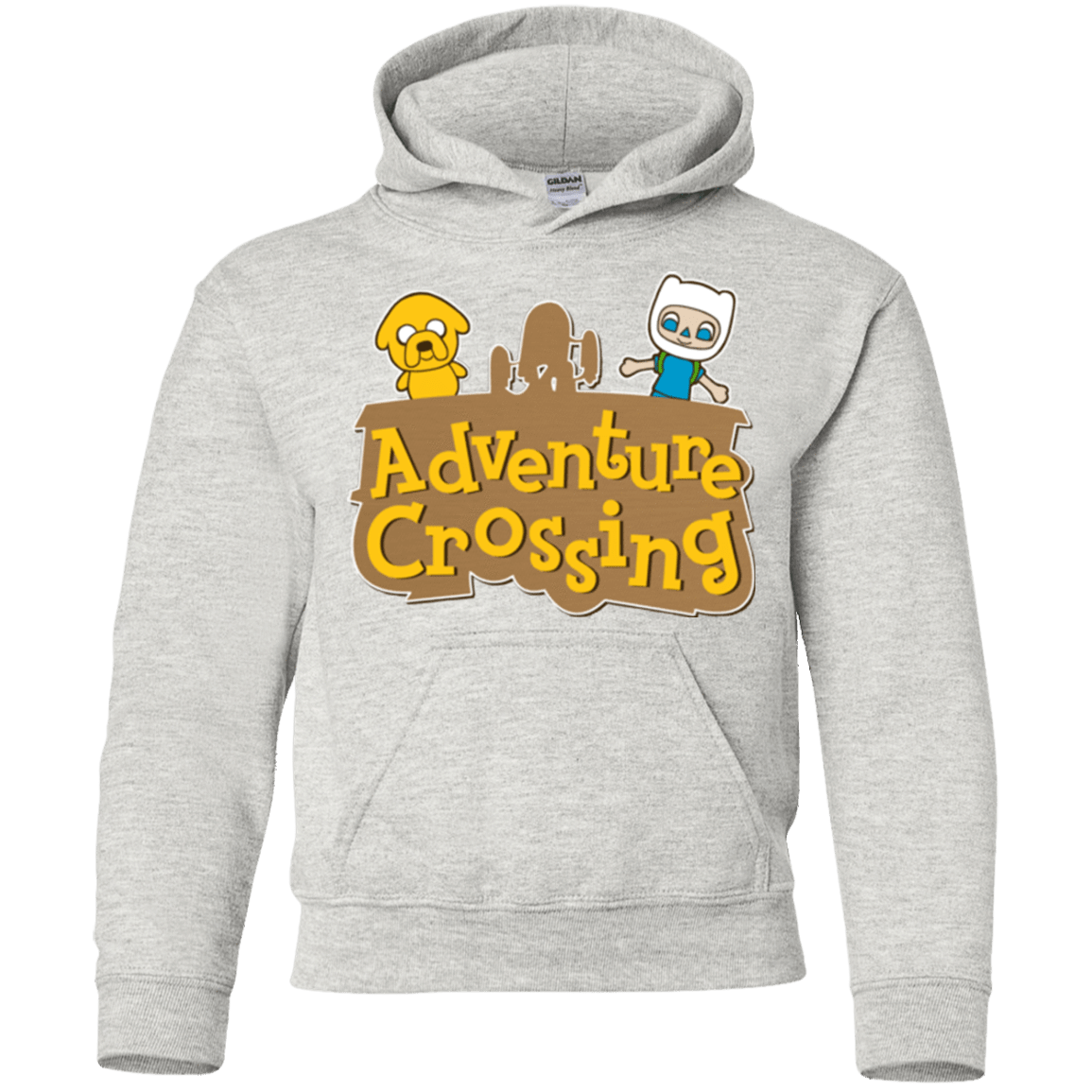 Sweatshirts Ash / YS Adventure Crossing Youth Hoodie